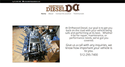 Desktop Screenshot of driftwooddiesel.com